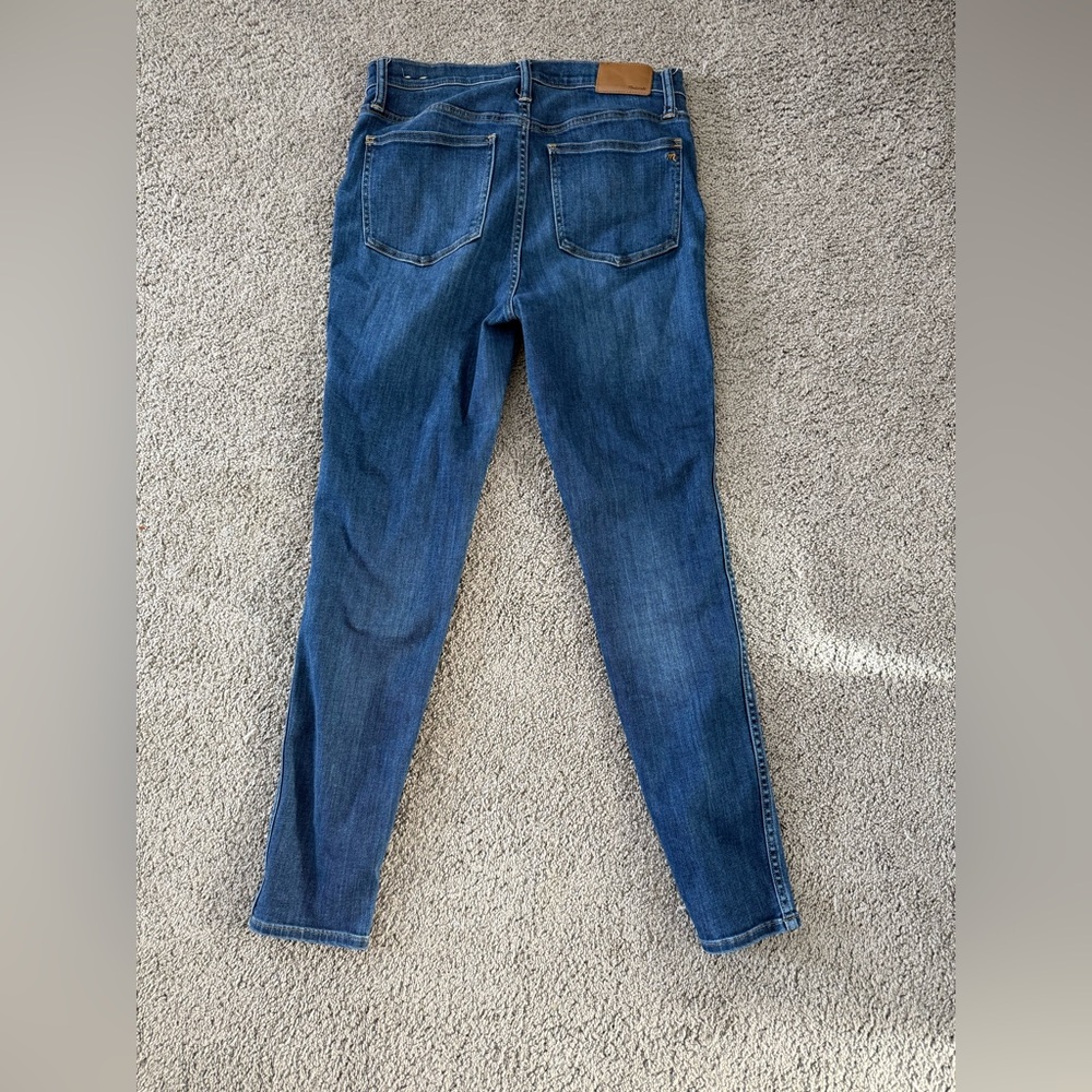 Madewell 10” high rise skinny size 29 - Picture 2 of 5